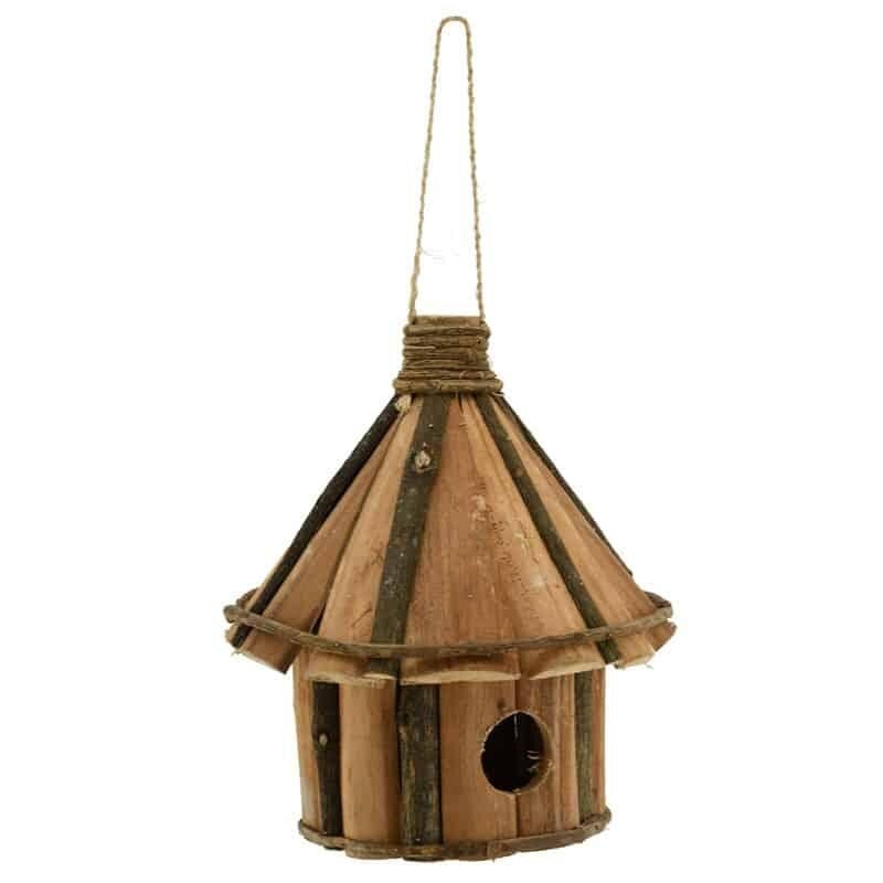 Nichoir maison en bois Hauteur 25 cm