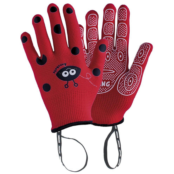 Gants enfants motif coccinelle 3 à 8 ans