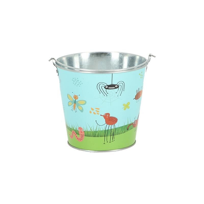 Seau enfant motif insectes