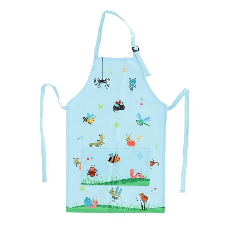 Tablier enfant motifs insectes