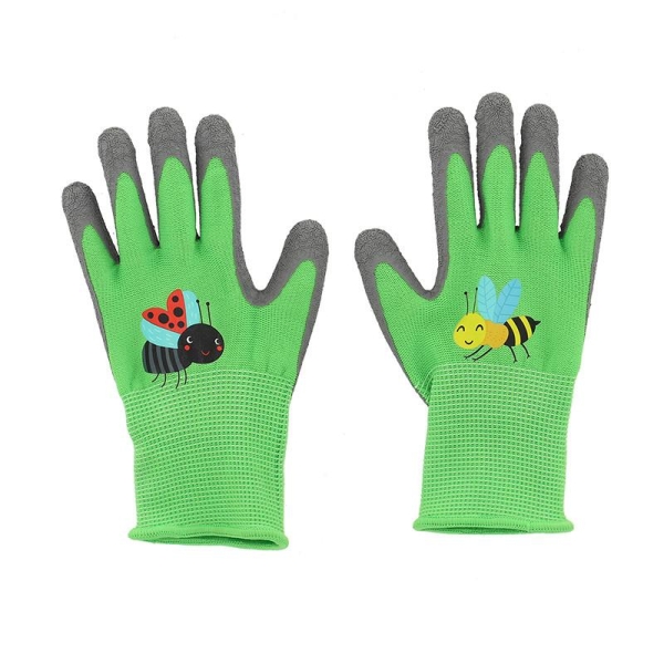 Gants enfant Abeille et Coccinelle