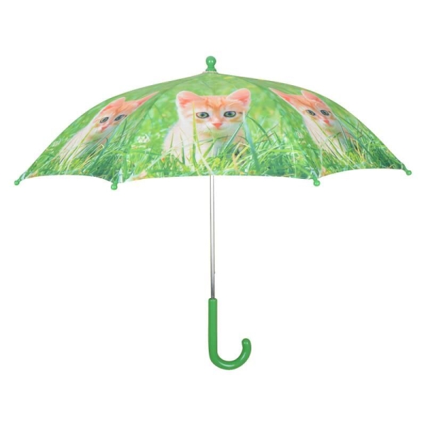 Parapluie pour enfant design chaton roux