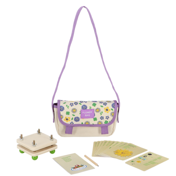 Kit explorateur fleurs en bois 3 à 8 ans