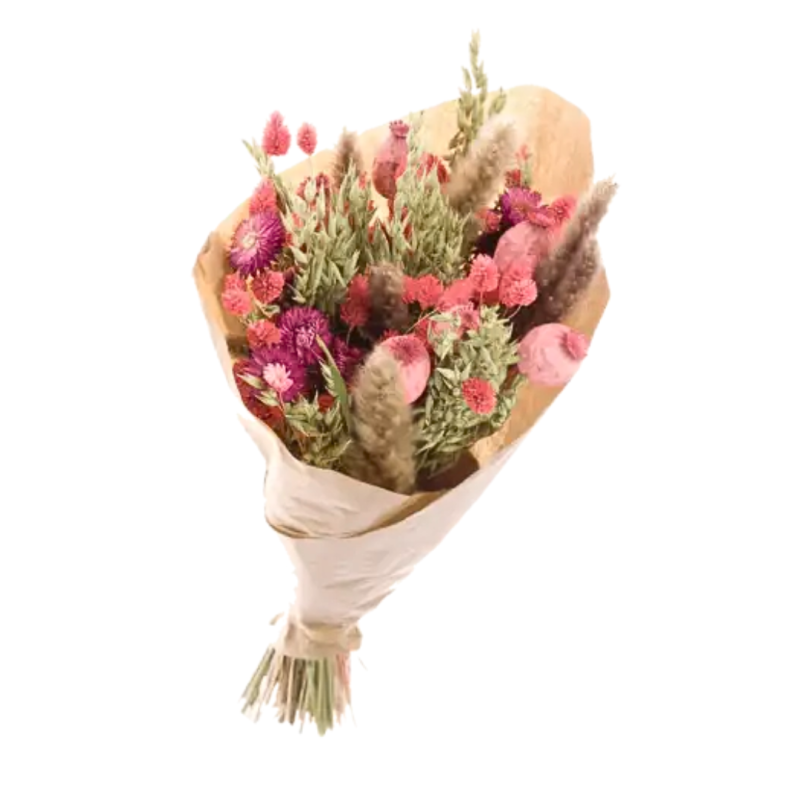 Bouquet de Fleurs séchées Prestige Pink 50 cm