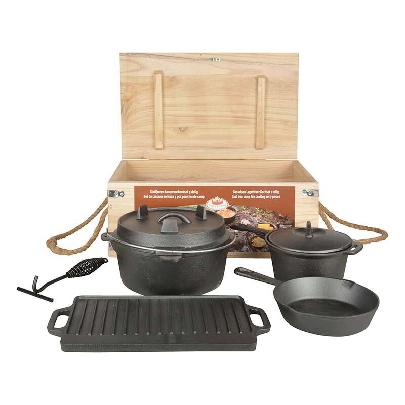 Set ustensiles de cuisine Complet Feu de camp