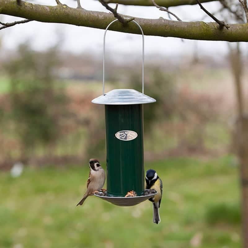 Silo à graines pour oiseaux