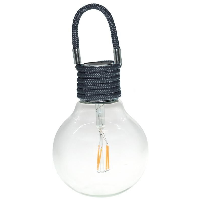 Ampoule LED design déco extérieur couleur Anthracite