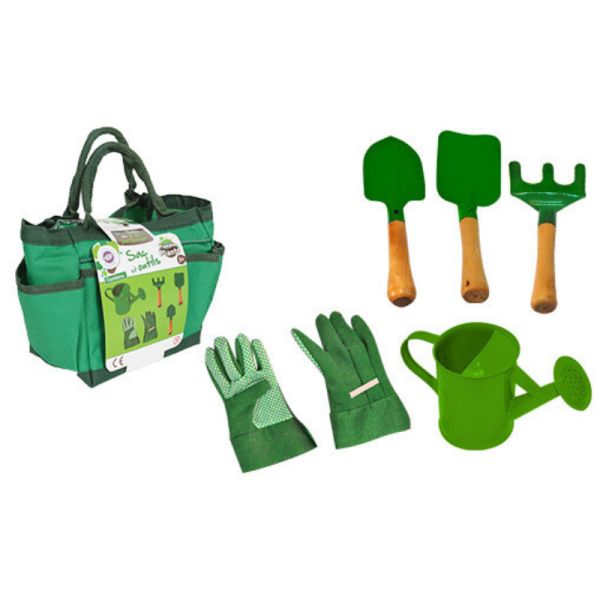 Kit outils jardinage 6 pièces dès 3 ans