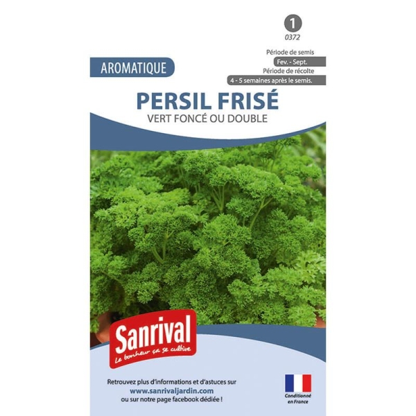 Graines de persil frisé aromatique