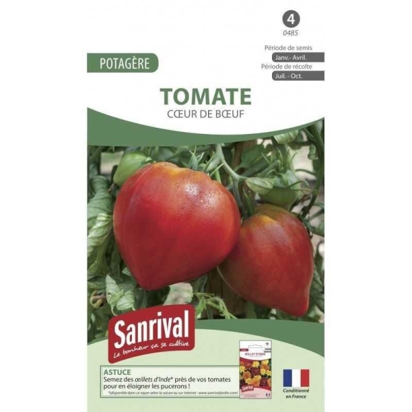 Graines Tomate Coeur de Boeuf