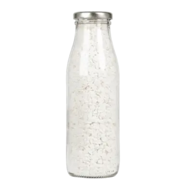 Pierres Naturelles 5-8 mm blanc Terrarium 500 ML