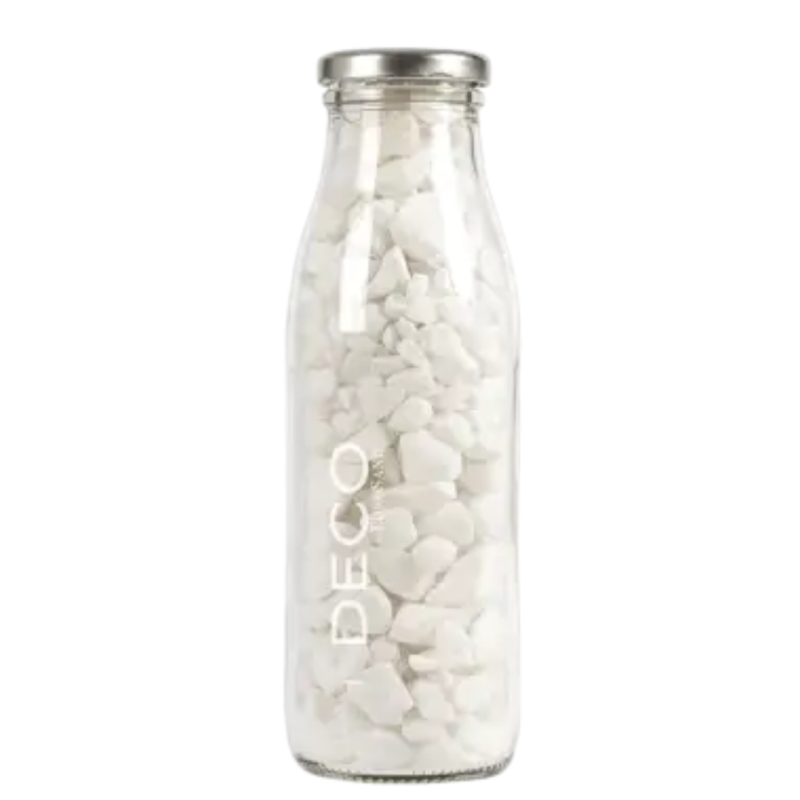 Pierres naturelles terrarium Blanc 8 - 16 mm 500 ML