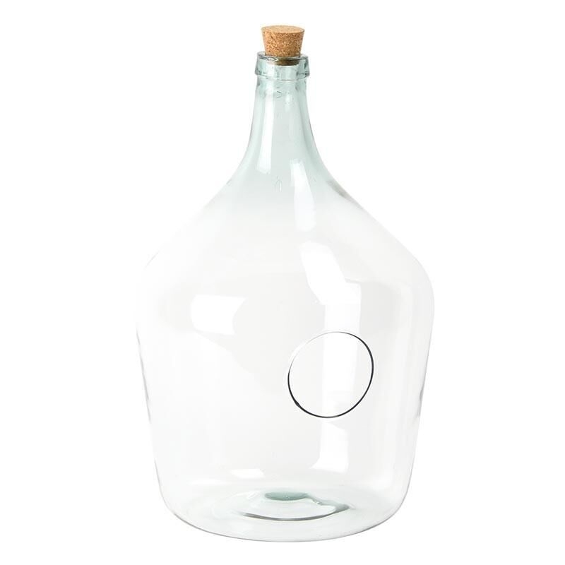 Bouteille Terrarium verre ouverte 15L