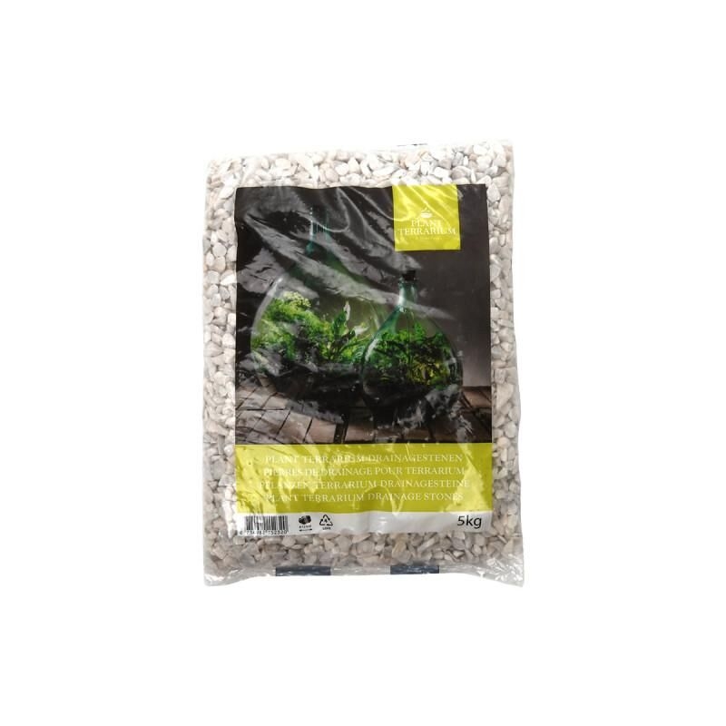 Cailloux drainage terrarium clairs 5 kg