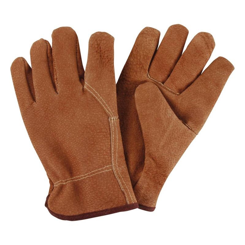 Gants en cuir de protection pour jardinage