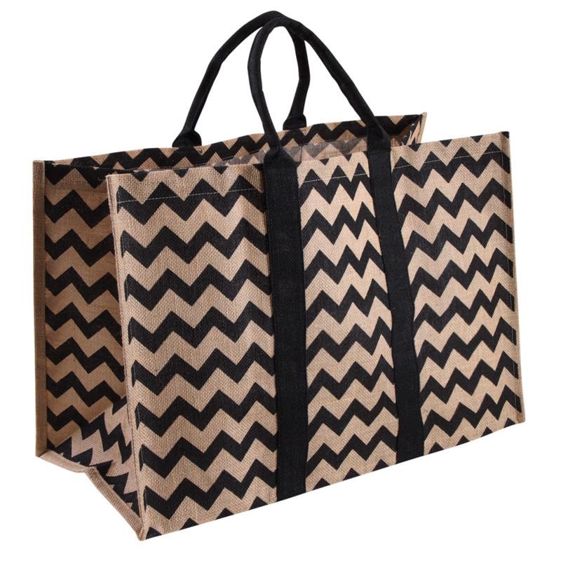 Sac à bûches en chevrons