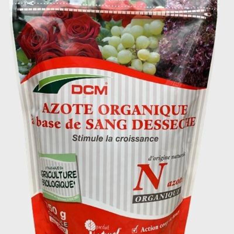 Engrais azote organique à base de sang desséché