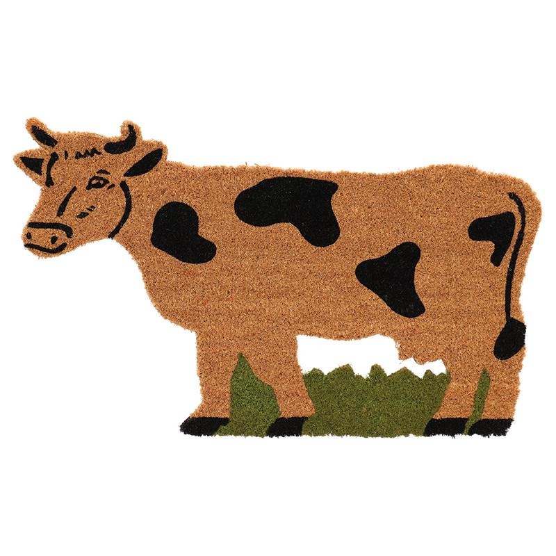 Paillasson coco Vache 74x45cm