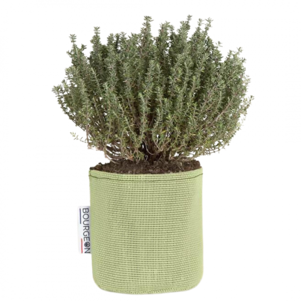 Grand pot de plantation respirant 40 cm Vert