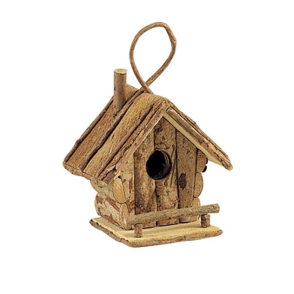 Nichoir maison en bois pour oiseaux