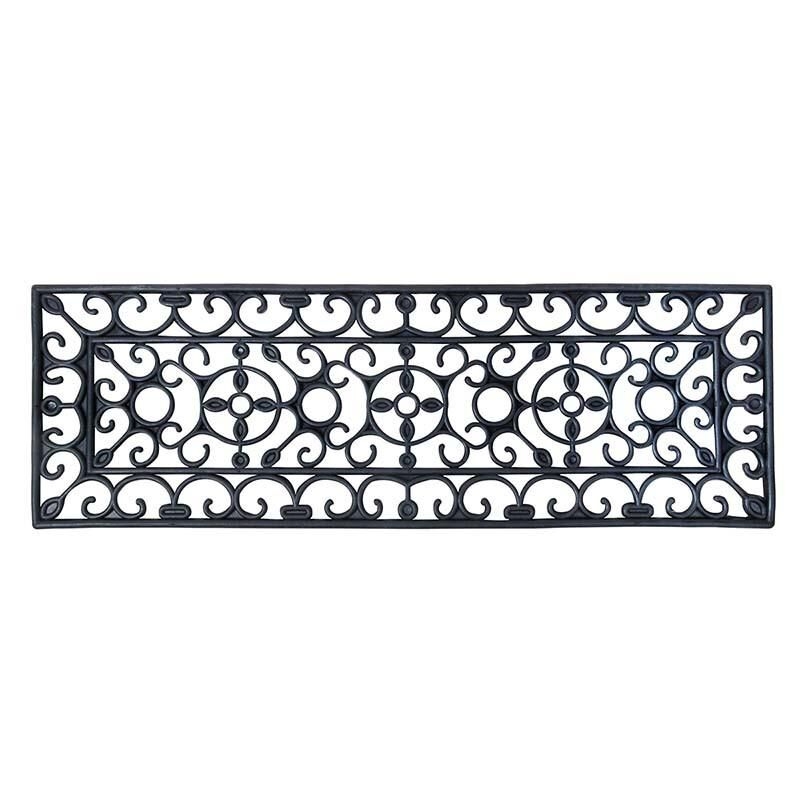 Tapis d'escalier Caoutchouc 75x25cm