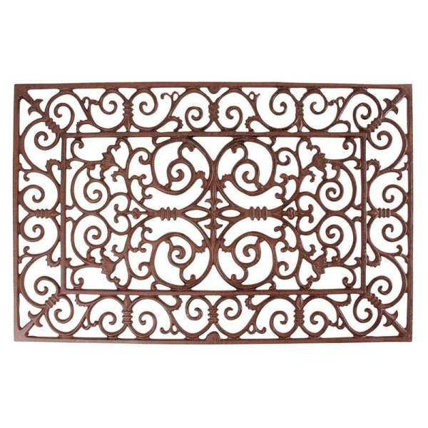 Grille paillasson Fonte Extérieur