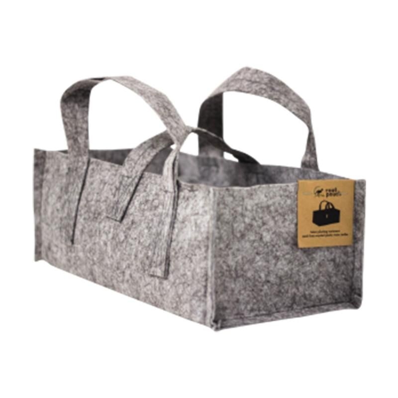 Sac de plantation Jardinière gris 40 cm