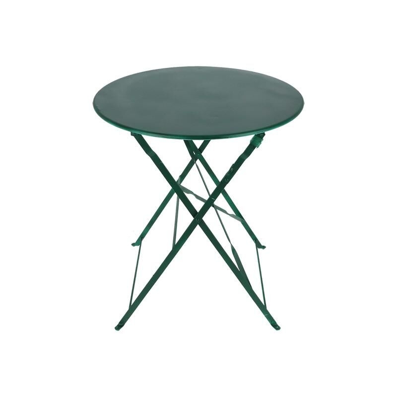 Table bistrot Métal vert