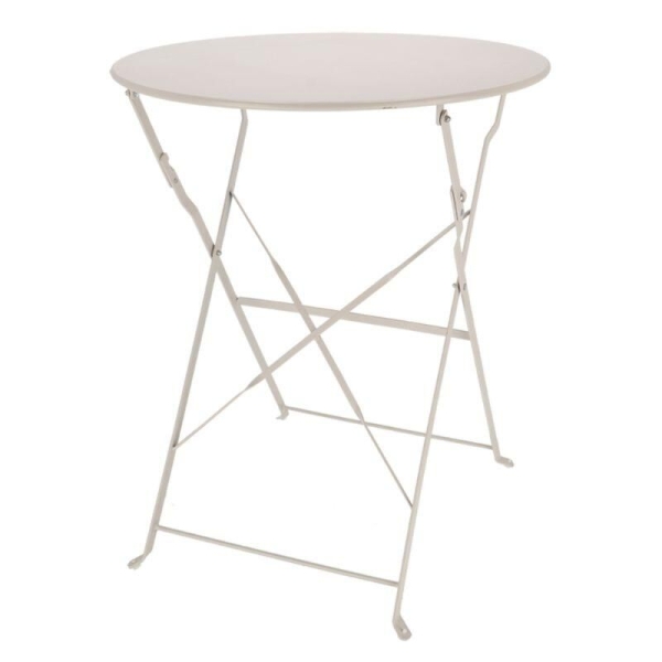 Table bistrot de jardin pliable