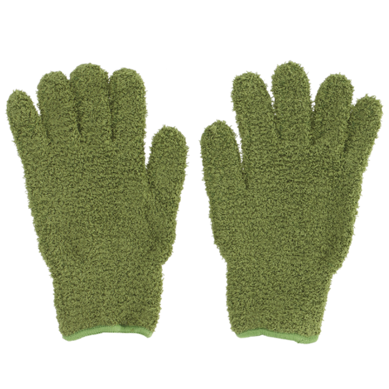 Gants anti-poussière pour plantes vertes