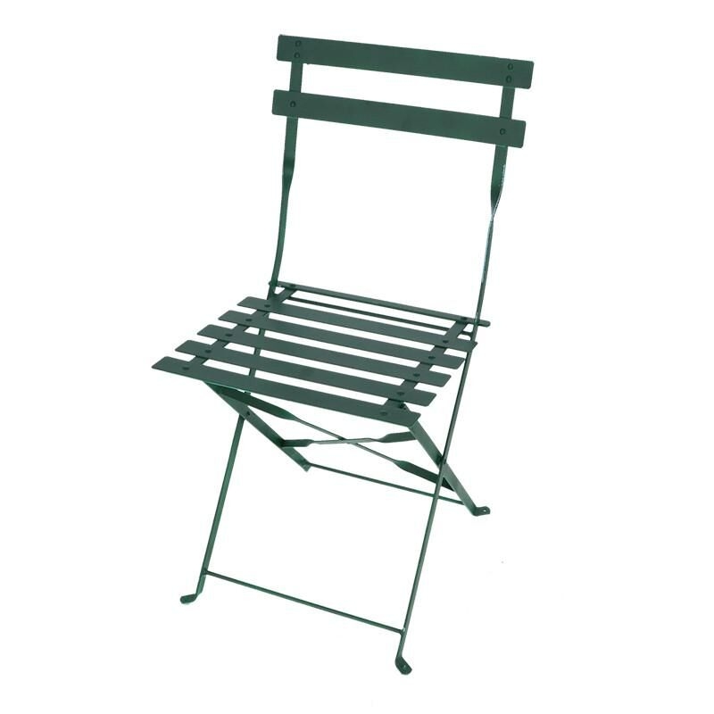 Chaise bistrot Métal vert