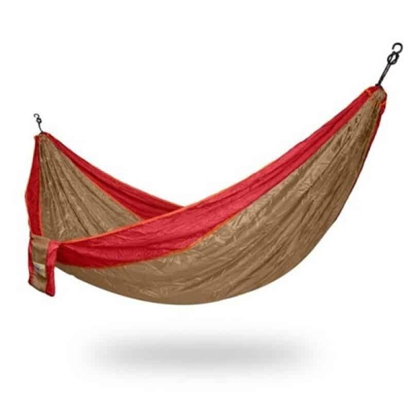 Hamac parachute marron 2 personnes