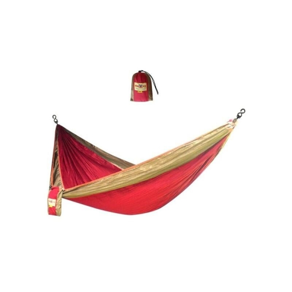 Hamac parachute rouge 2 personnes