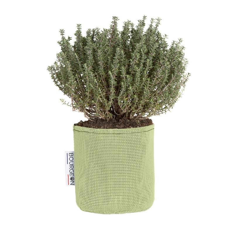 Pot de plantation respirant 12 cm Vert