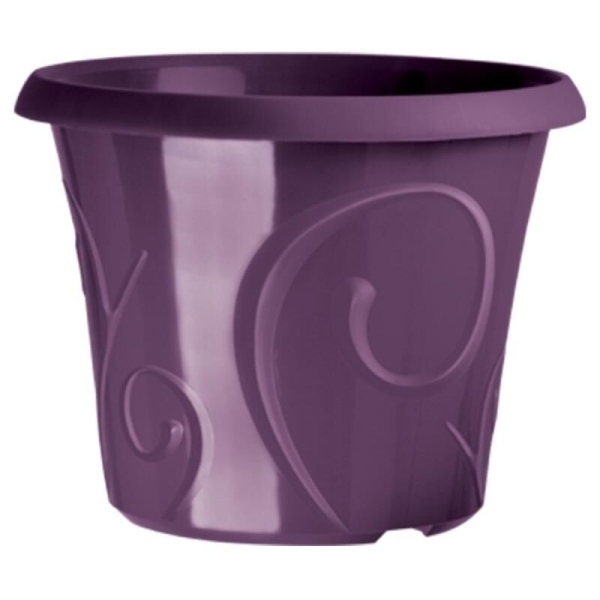 Pot de fleur Volutes Figue 25 litres