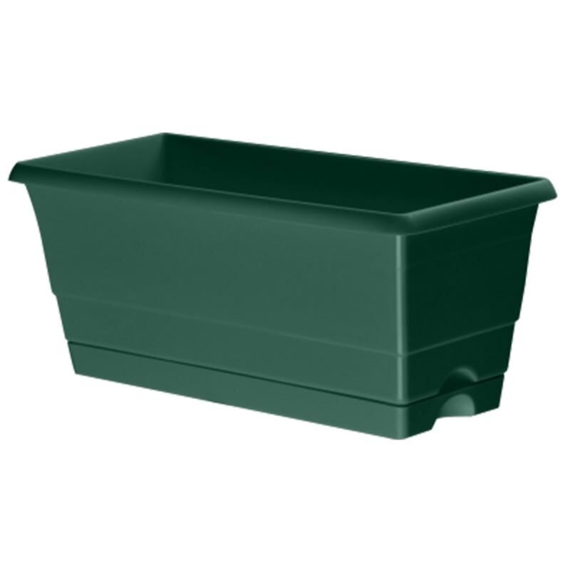 Mini Jardinière Verte 25 cm + réservoir