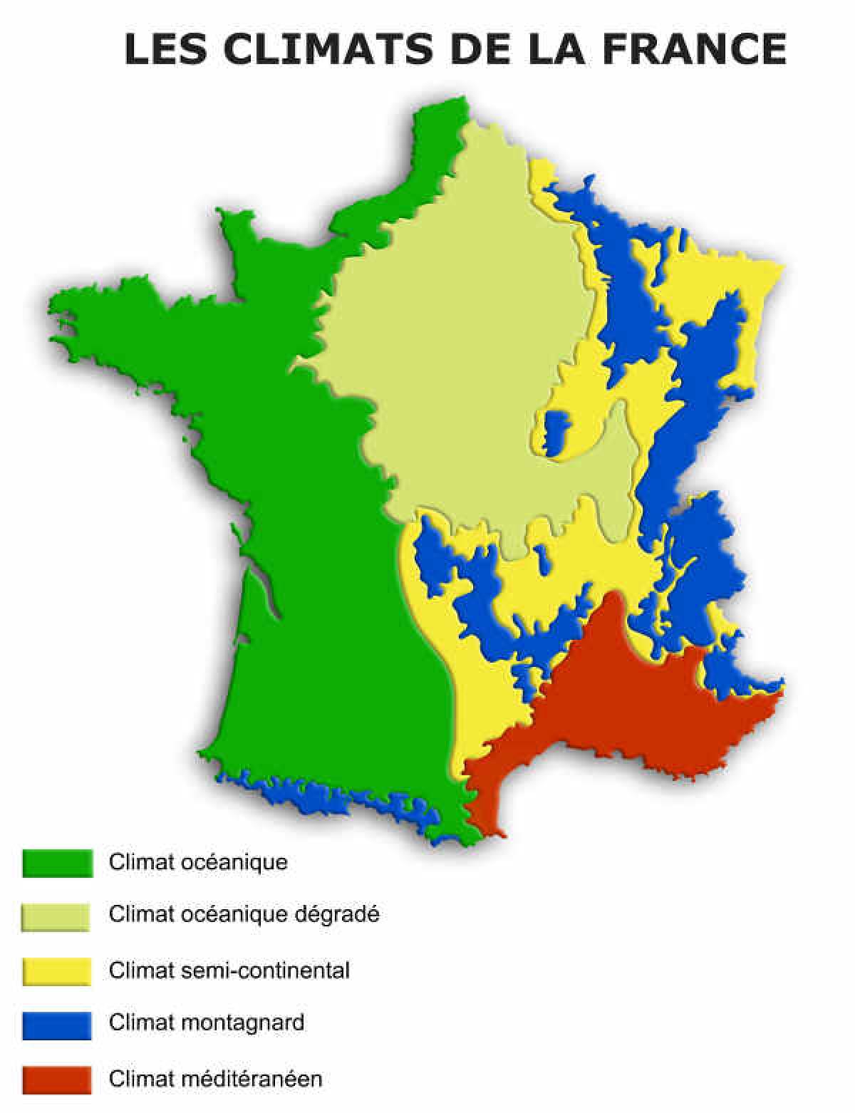 франции климат