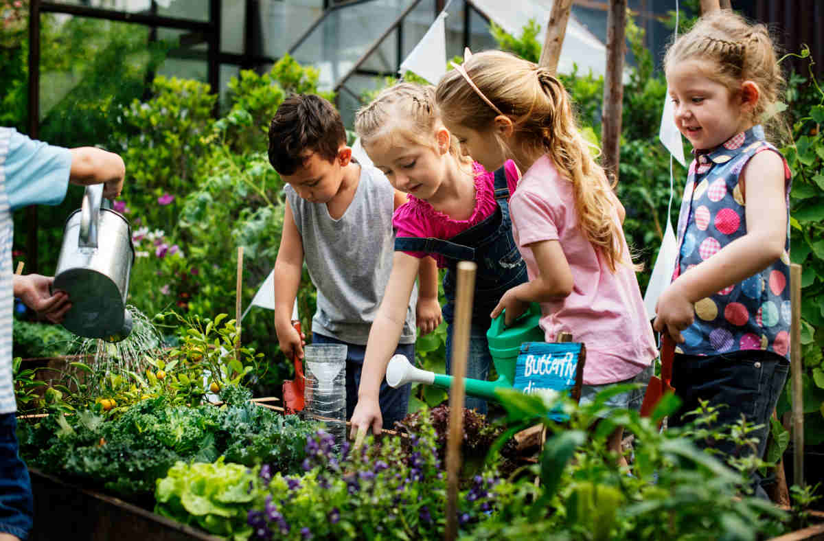 Comment faire aimer le jardinage aux enfants