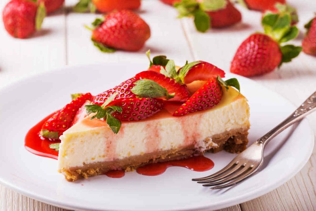 cheesecake léger facile fraise