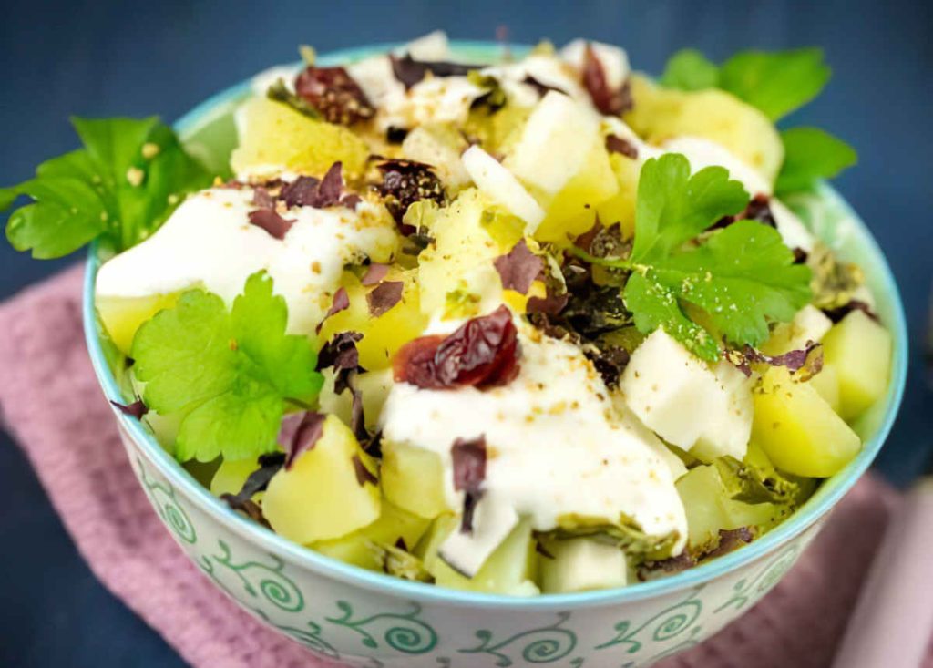 Recette de salade pomme de terre minceur