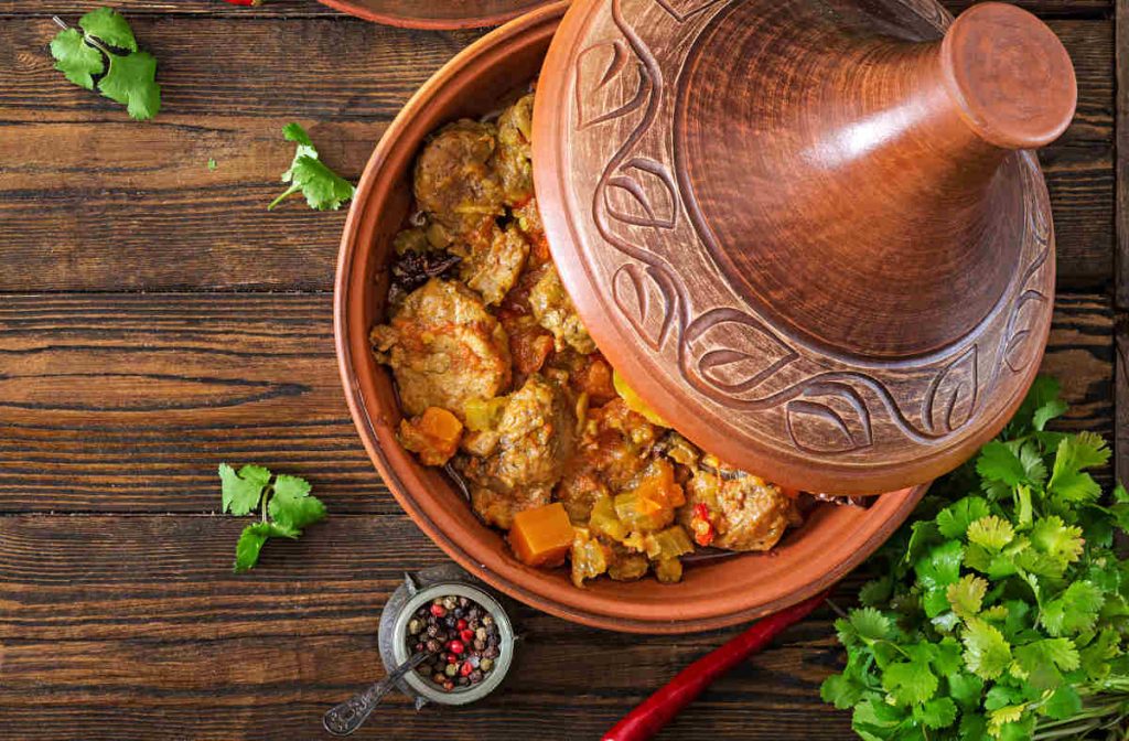 Tajine d'agneau aux légumes