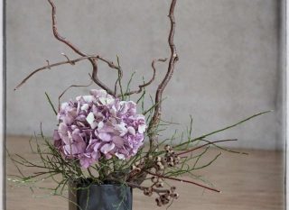 Une composition ikebana