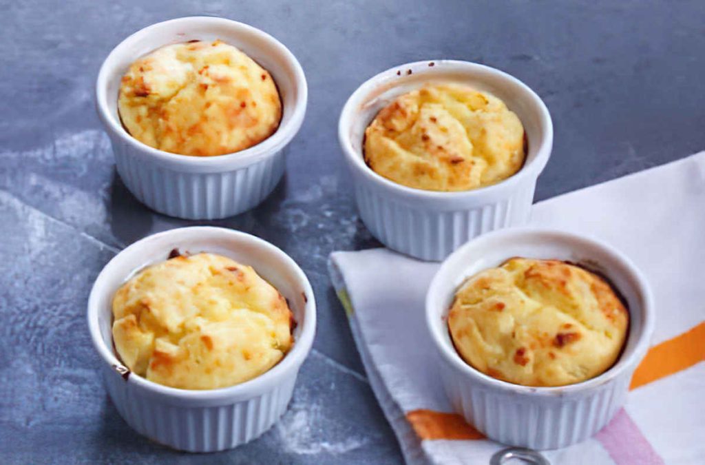 Recette soufflé de pomme de terre au fromage