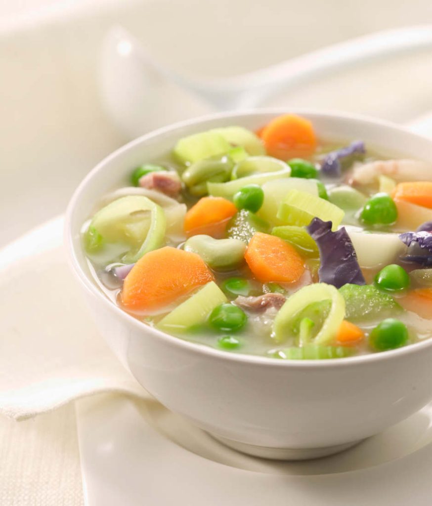 Recette de soupe de légumes